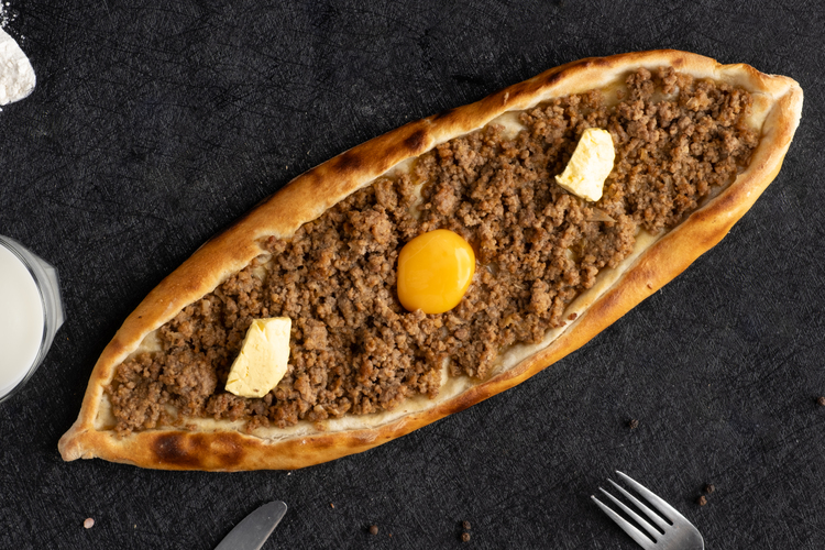 Kıymalı Açık Pide