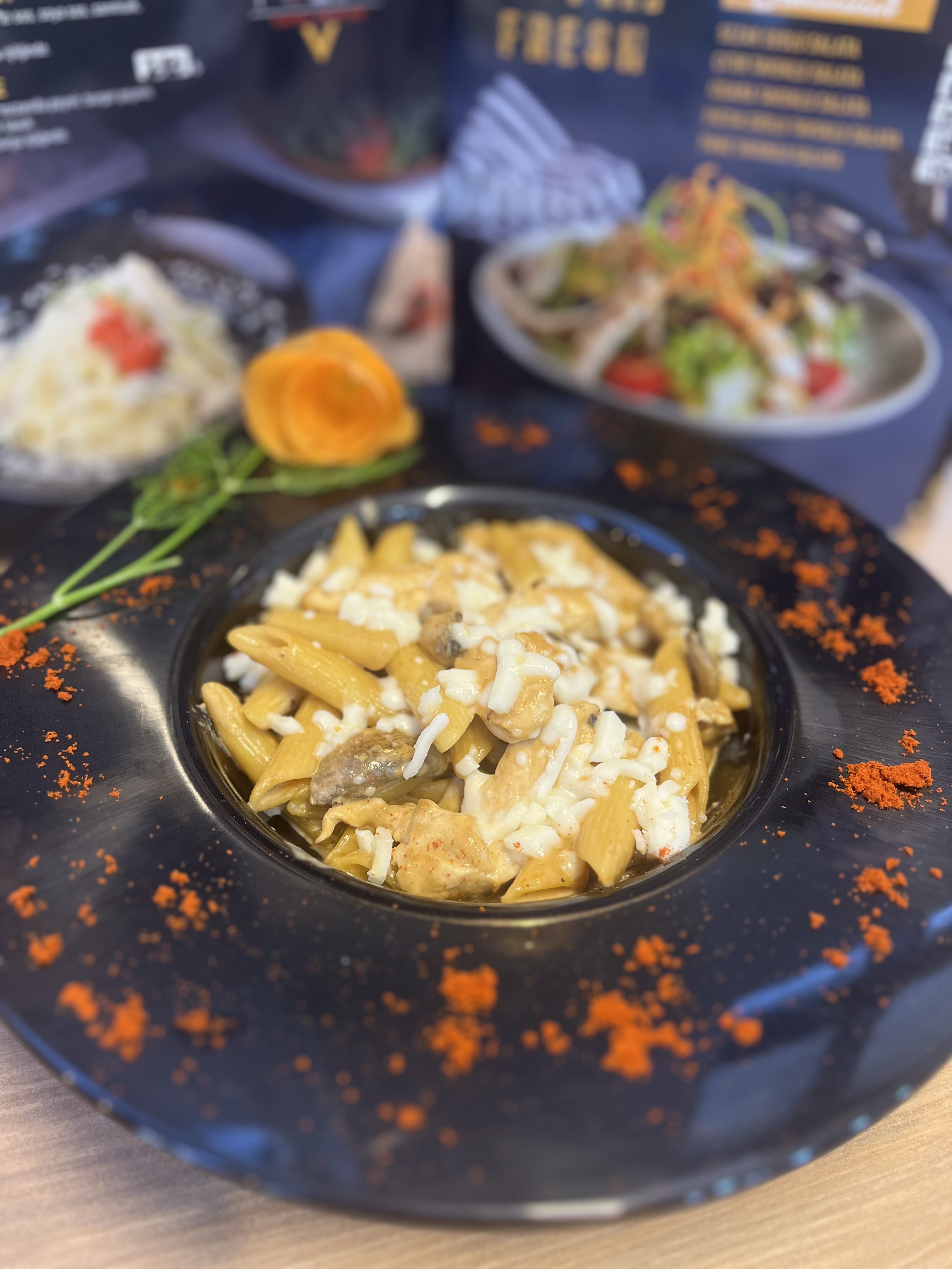 KREMALI TAVUK PENNE