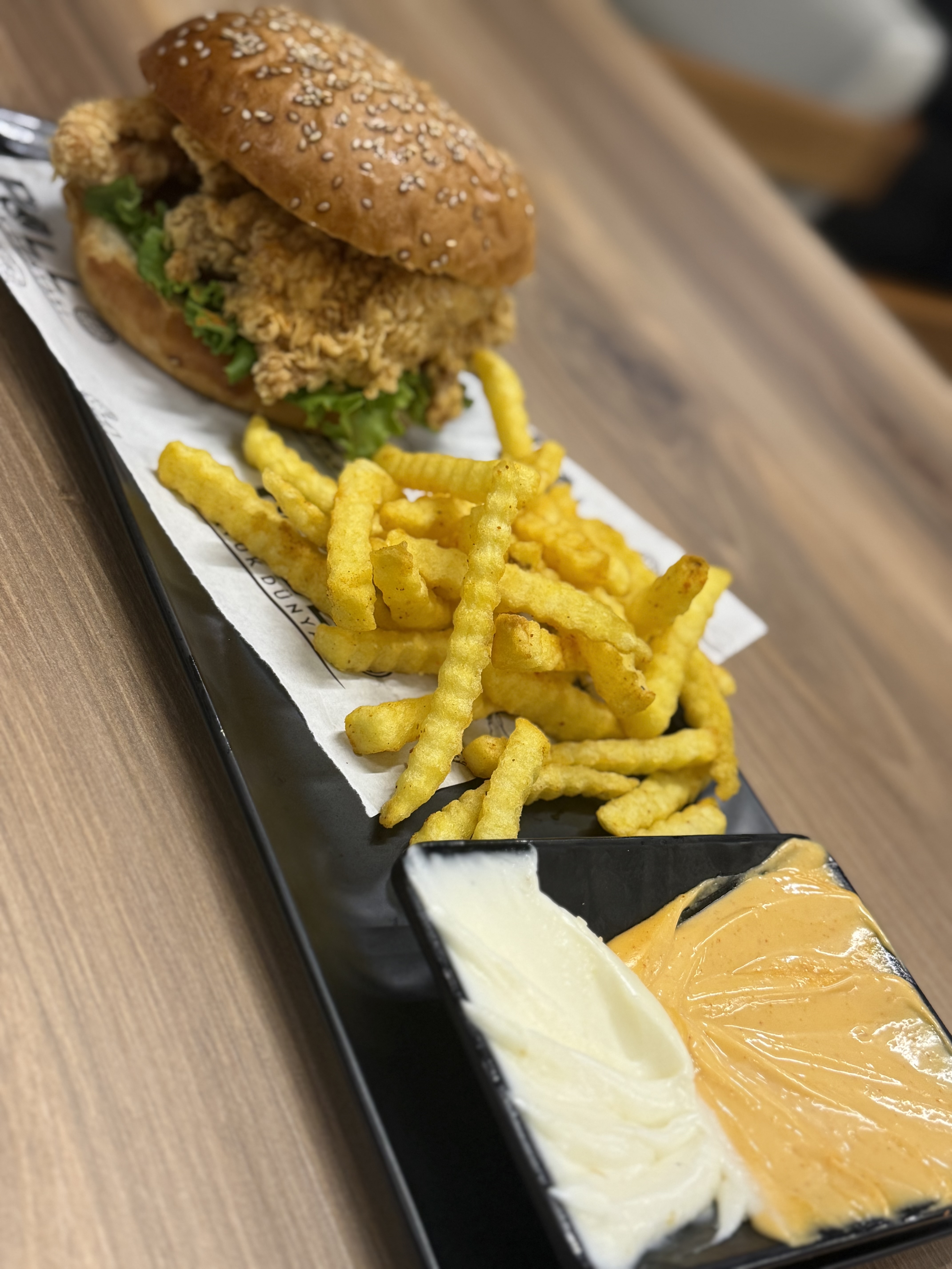 DOUBLE CHİCKEN BURGER